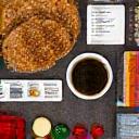 Smothered pork chops Southern recipe kit